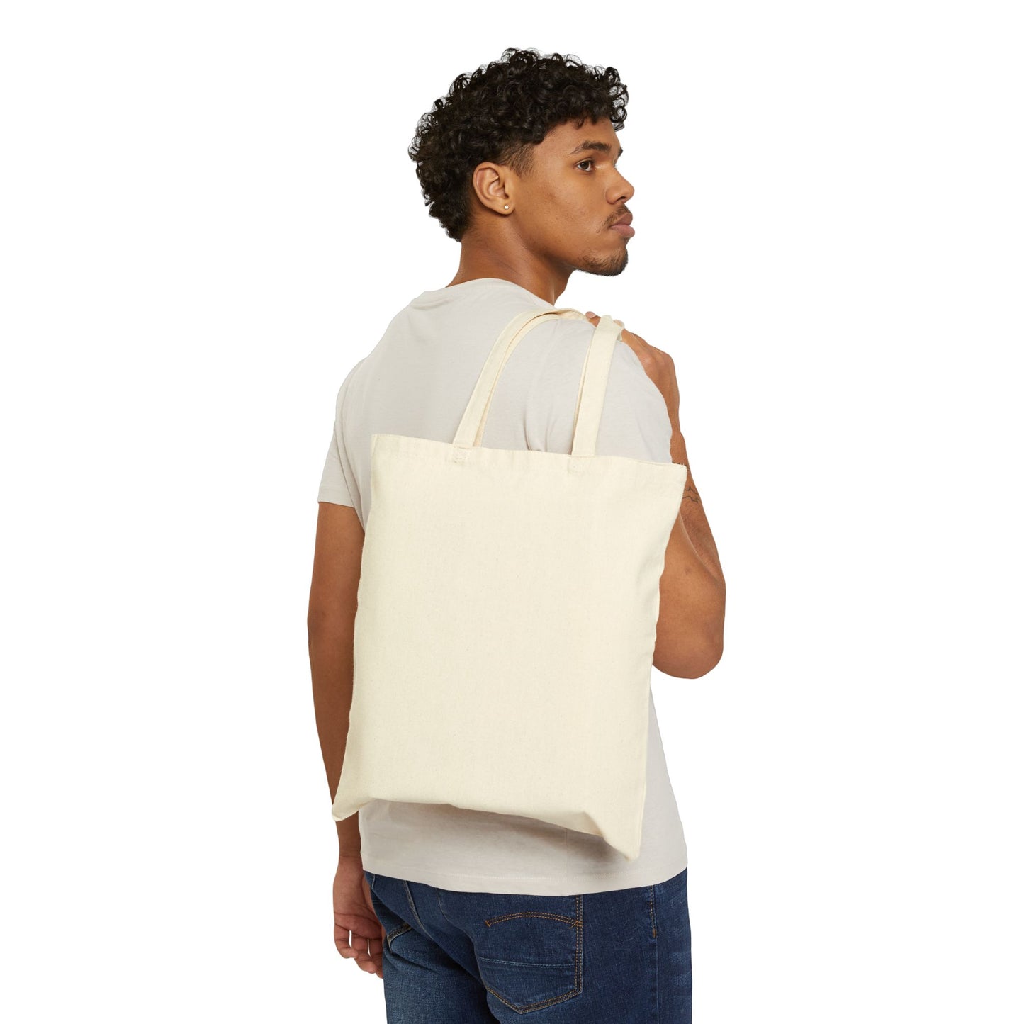 The Dichotomy Is Crazy Cotton Canvas Tote Bag