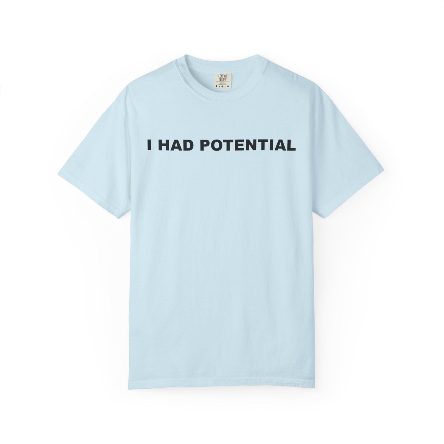 "I Had Potential" Unisex Garment-Dyed T-Shirt
