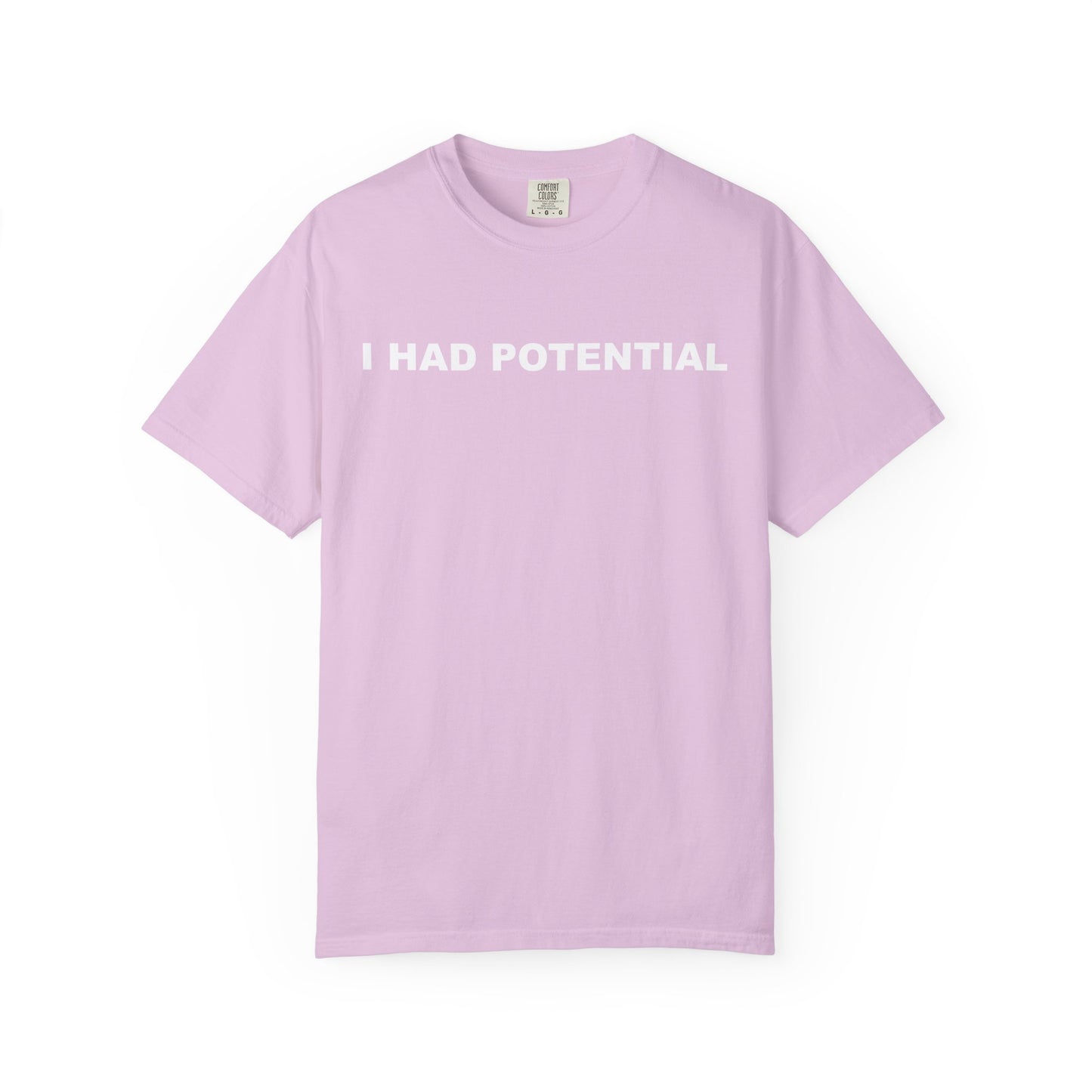 "I Had Potential" Unisex Garment-Dyed T-Shirt